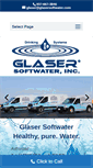 Mobile Screenshot of glasersoftwater.com