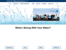 Tablet Screenshot of glasersoftwater.com